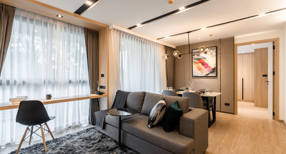 For rent 2 bedrooms condo in Watthana, Bangkok
