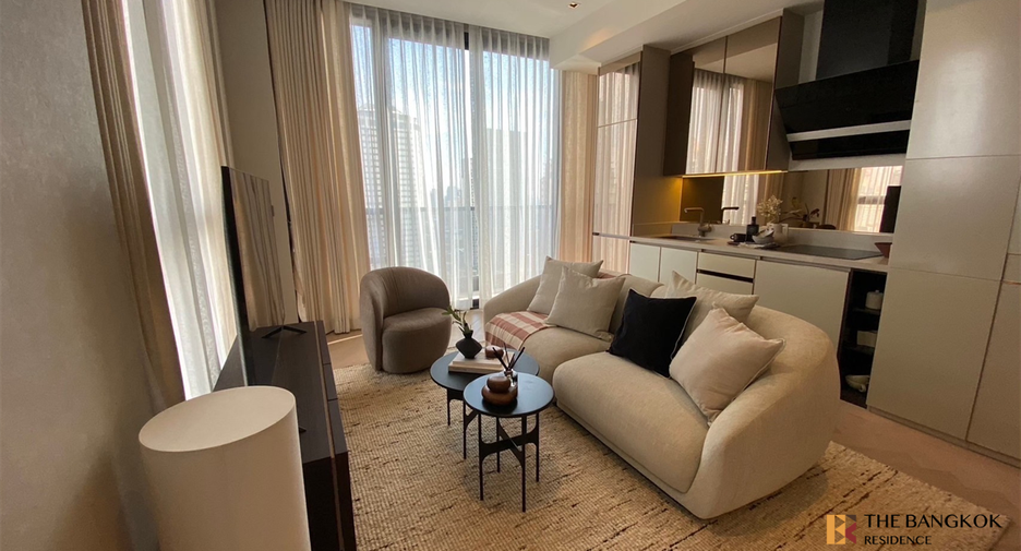 À louer 2 chambres condo à Sathon, Bangkok