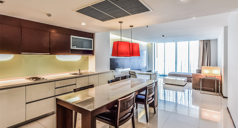 For rent 2 bedrooms condo in Sathon, Bangkok