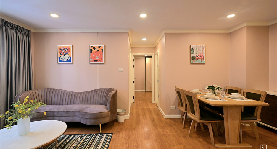 Condo en alquiler de 2 habitaciones en Khlong Toei, Bangkok