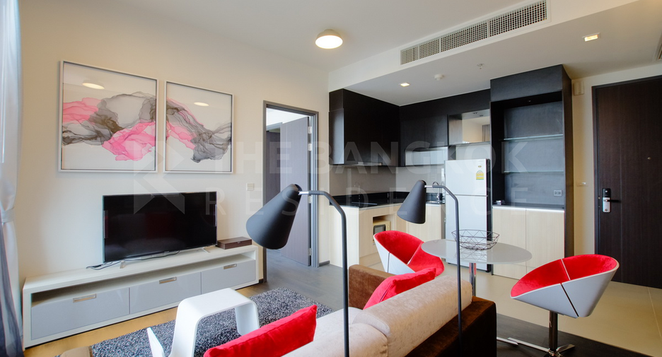 À louer 1 chambre condo à Khlong Toei, Bangkok