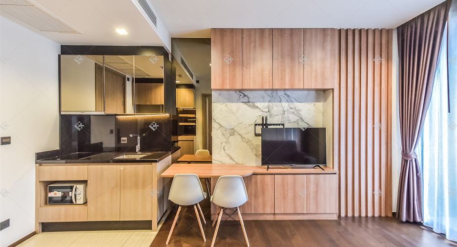 À vendre 1 chambre condo à Pathum Wan, Bangkok