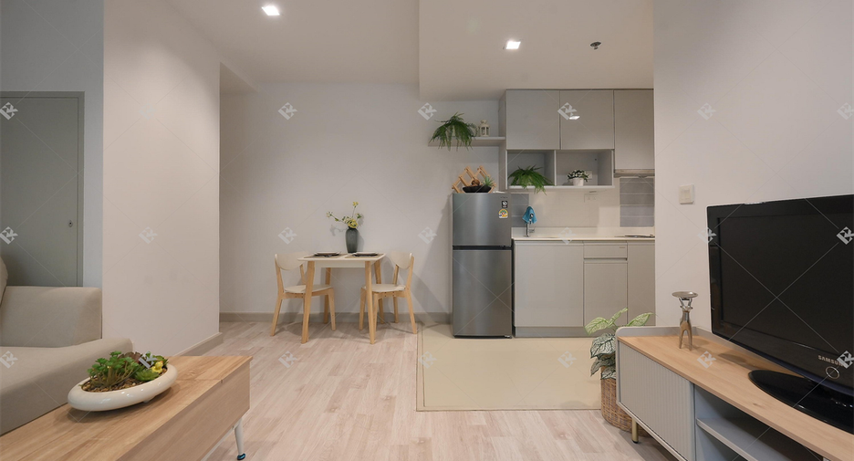 À vendre 1 chambre condo à Huai Khwang, Bangkok