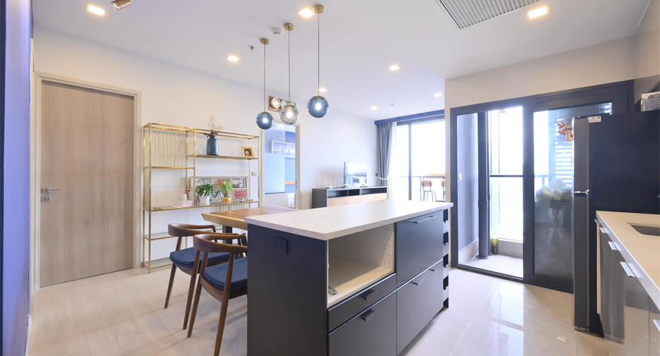 Condo en venta de 2 habitaciones en Huai Khwang, Bangkok