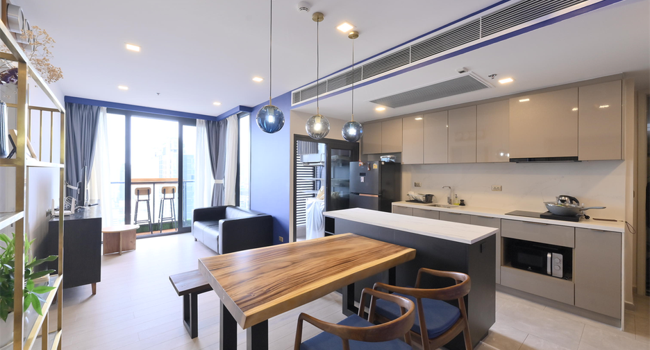 Condo en venta de 2 habitaciones en Huai Khwang, Bangkok