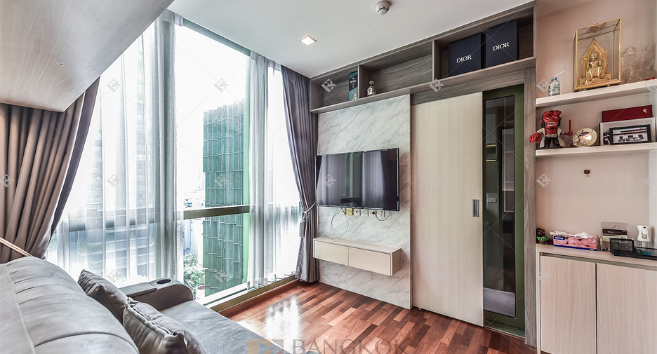 Wohnung zum Kauf mit 1 Zimmer in Pathum Wan, Bangkok