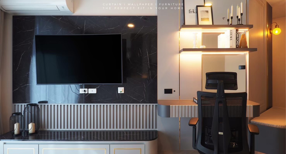 For sale 2 bedrooms condo in Huai Khwang, Bangkok