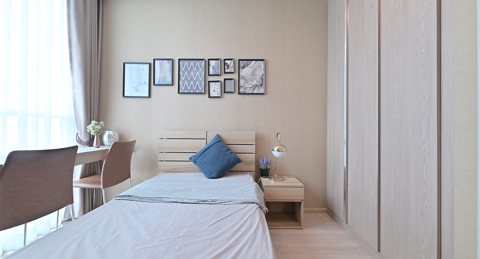 À vendre 2 chambres condo à Huai Khwang, Bangkok