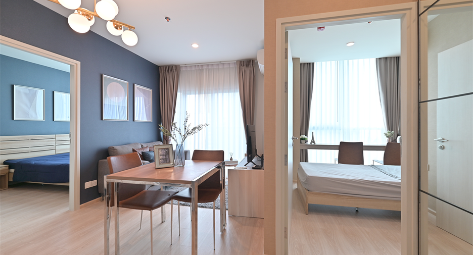 À vendre 2 chambres condo à Huai Khwang, Bangkok