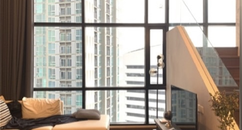 Condo en venta de 3 habitaciones en Huai Khwang, Bangkok