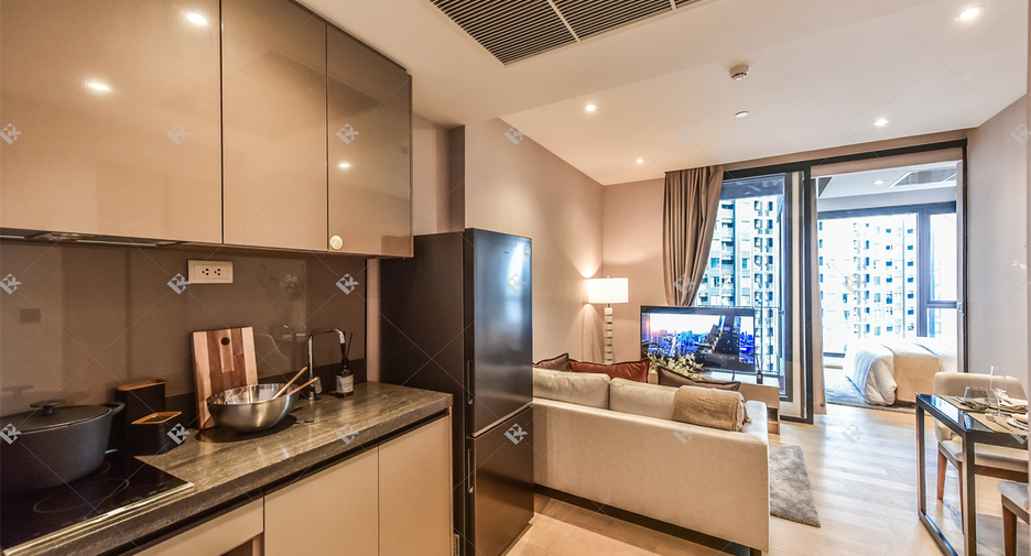 À vendre 1 chambre condo à Huai Khwang, Bangkok