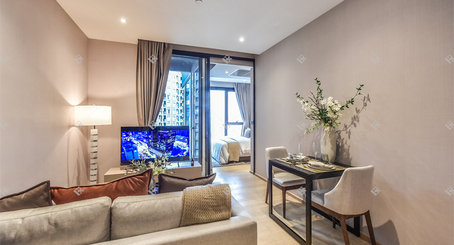 À vendre 1 chambre condo à Huai Khwang, Bangkok