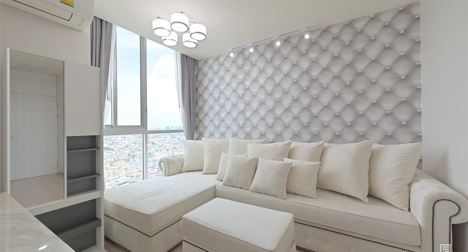 À vendre 2 chambres condo à Huai Khwang, Bangkok