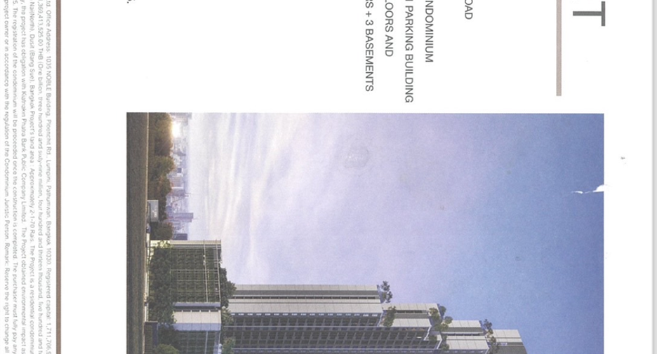For sale 1 bed condo in Phaya Thai, Bangkok