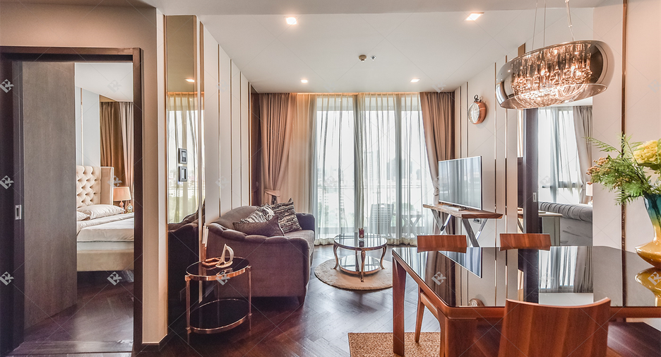 À louer 2 chambres condo à Phaya Thai, Bangkok
