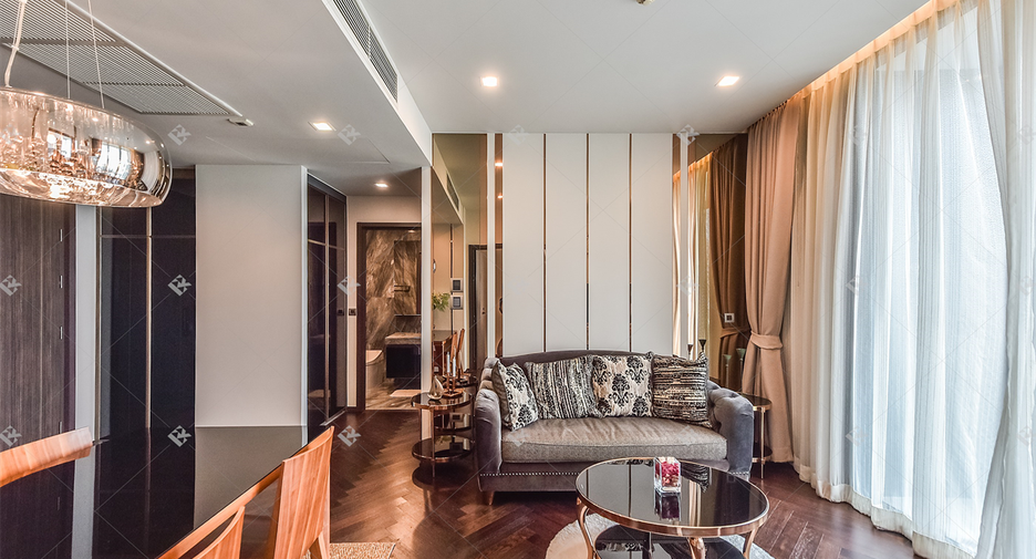 À louer 2 chambres condo à Phaya Thai, Bangkok