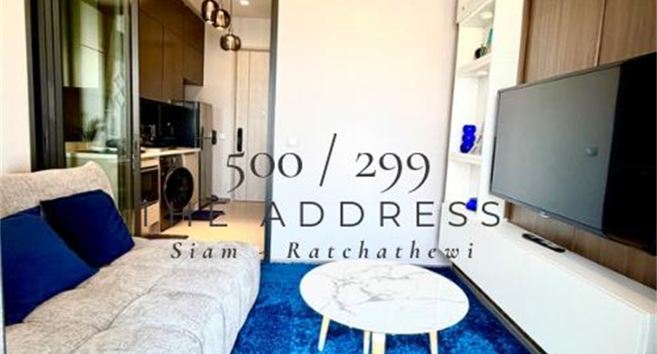 For rent 1 bed condo in Ratchathewi, Bangkok