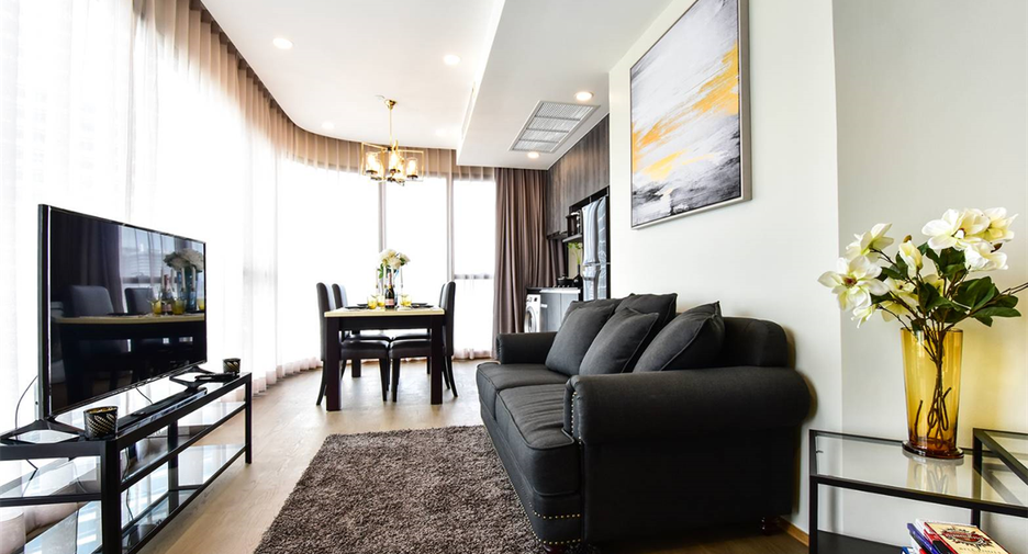 À louer 2 chambres condo à Bang Rak, Bangkok