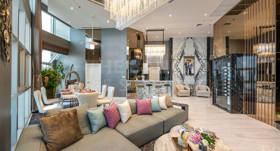Wohnung zur Miete mit 2 Zimmer in Huai Khwang, Bangkok
