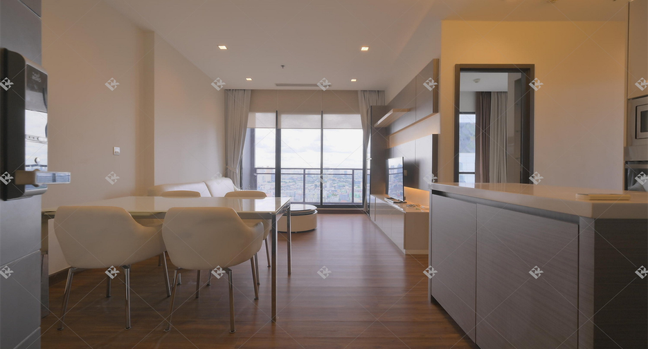 For rent 1 bed condo in Huai Khwang, Bangkok