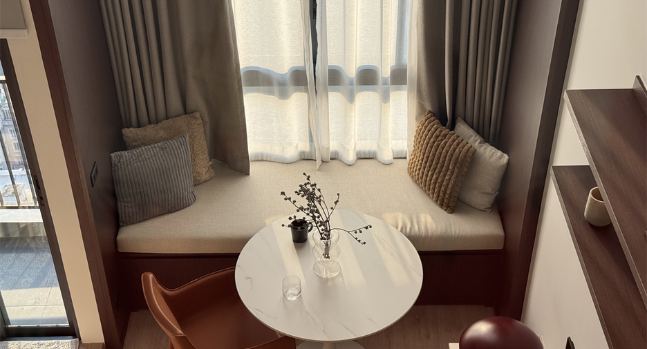 Wohnung zur Miete mit 1 Zimmer in Huai Khwang, Bangkok