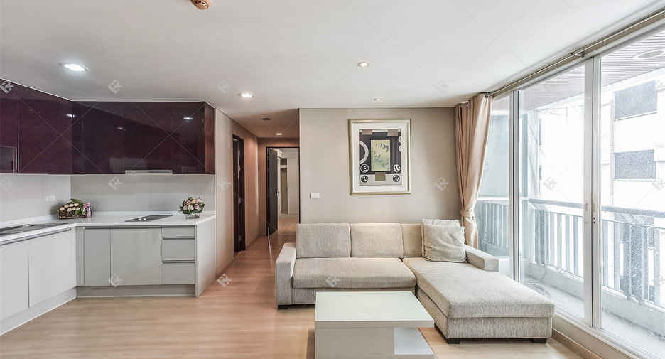Wohnung zur Miete mit 2 Zimmer in Pathum Wan, Bangkok