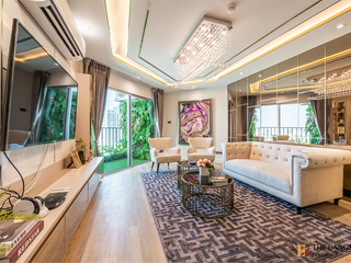 For rent 3 bedrooms condo in Huai Khwang, Bangkok