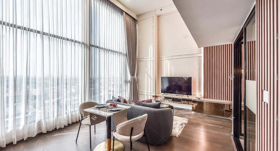 For rent 2 bedrooms condo in Ratchathewi, Bangkok