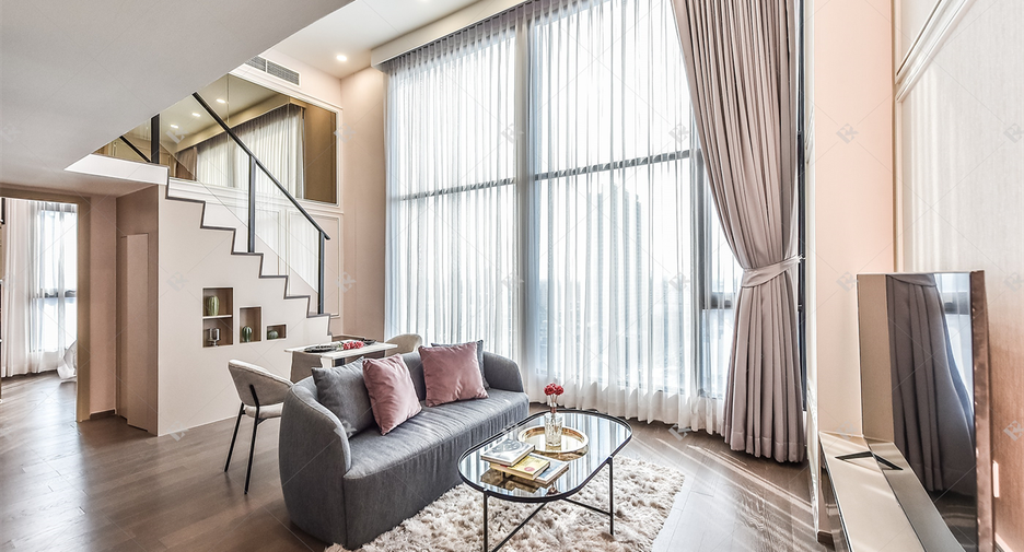 For rent 2 bedrooms condo in Ratchathewi, Bangkok