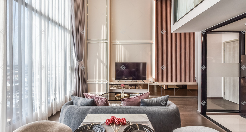 For rent 2 bedrooms condo in Ratchathewi, Bangkok