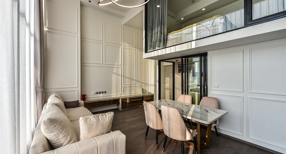 For rent 2 bedrooms condo in Ratchathewi, Bangkok