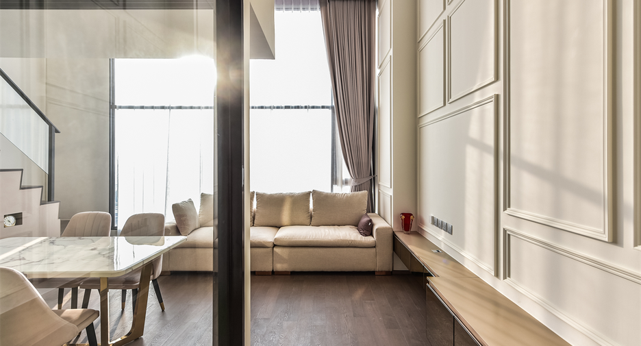 For rent 2 bedrooms condo in Ratchathewi, Bangkok