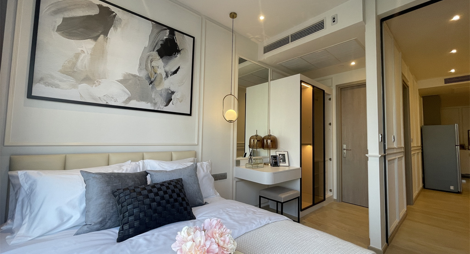 À louer 1 chambre condo à Huai Khwang, Bangkok