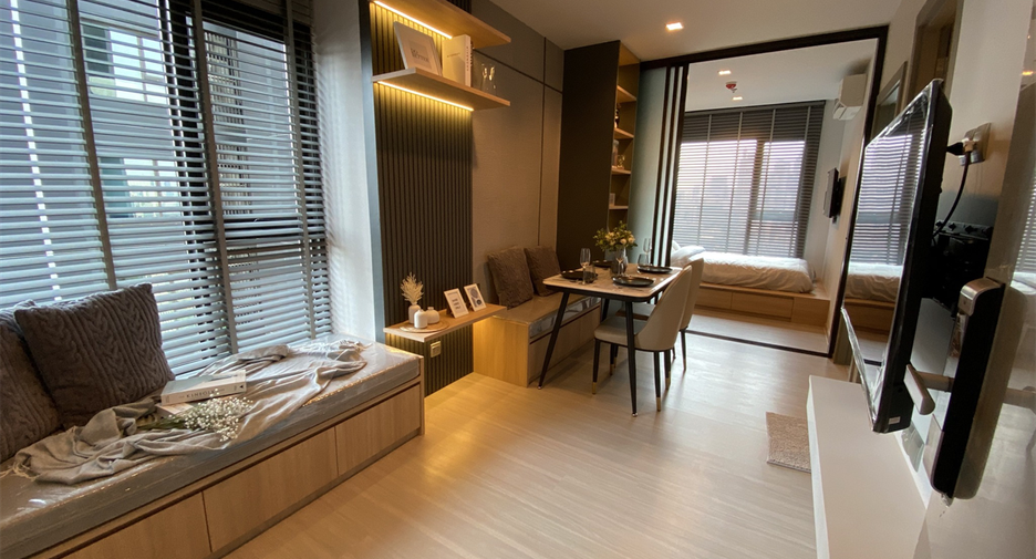 À louer 2 chambres condo à Huai Khwang, Bangkok