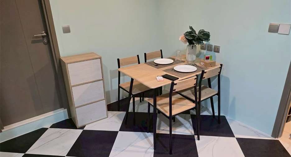 For rent 1 bed condo in Huai Khwang, Bangkok