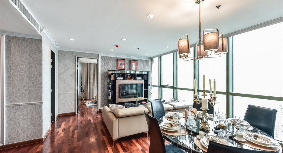 Wohnung zur Miete mit 3 Zimmer in Pathum Wan, Bangkok