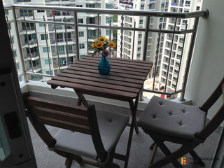 For rent 2 bedrooms condo in Huai Khwang, Bangkok