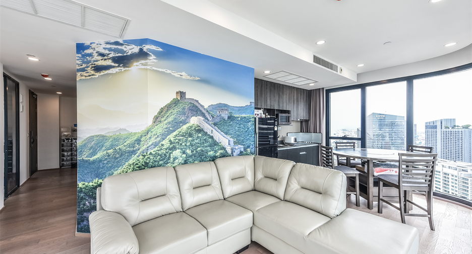Wohnung zur Miete mit 2 Zimmer in Bang Rak, Bangkok