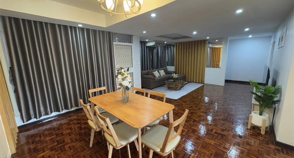 À louer 3 chambres condo à Huai Khwang, Bangkok