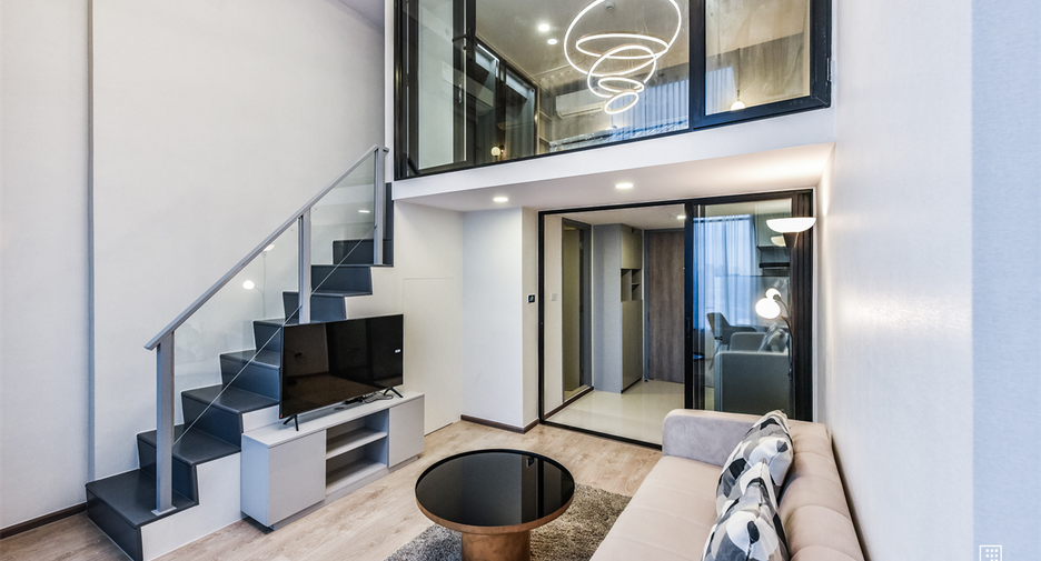 For rent 1 bed condo in Huai Khwang, Bangkok