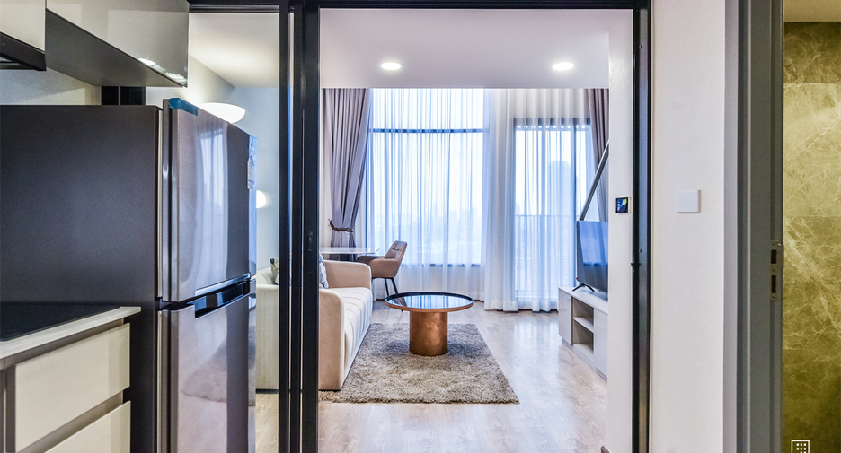 For rent 1 bed condo in Huai Khwang, Bangkok