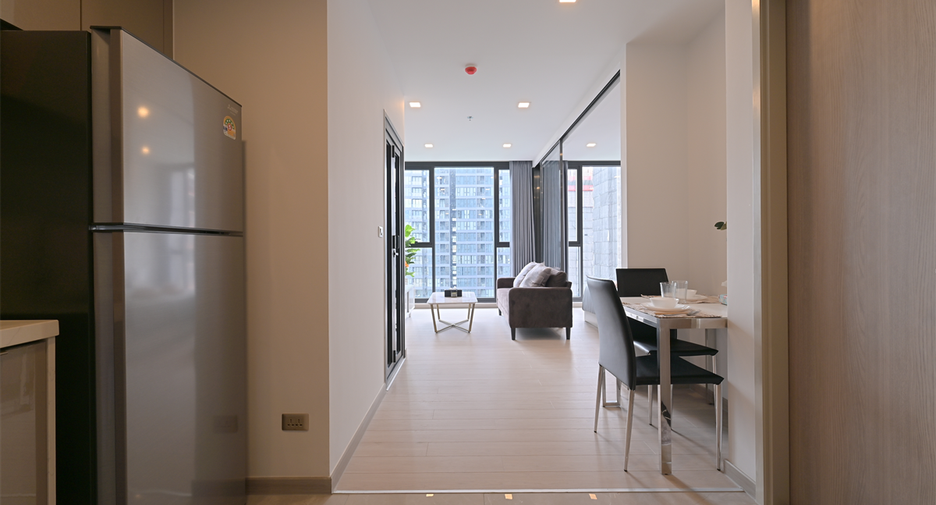 Wohnung zur Miete mit 1 Zimmer in Huai Khwang, Bangkok