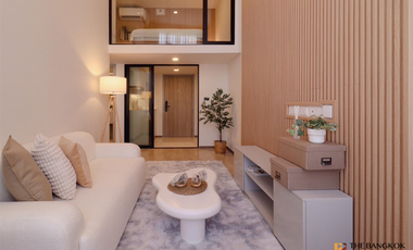 For rent 2 bedrooms condo in Huai Khwang, Bangkok