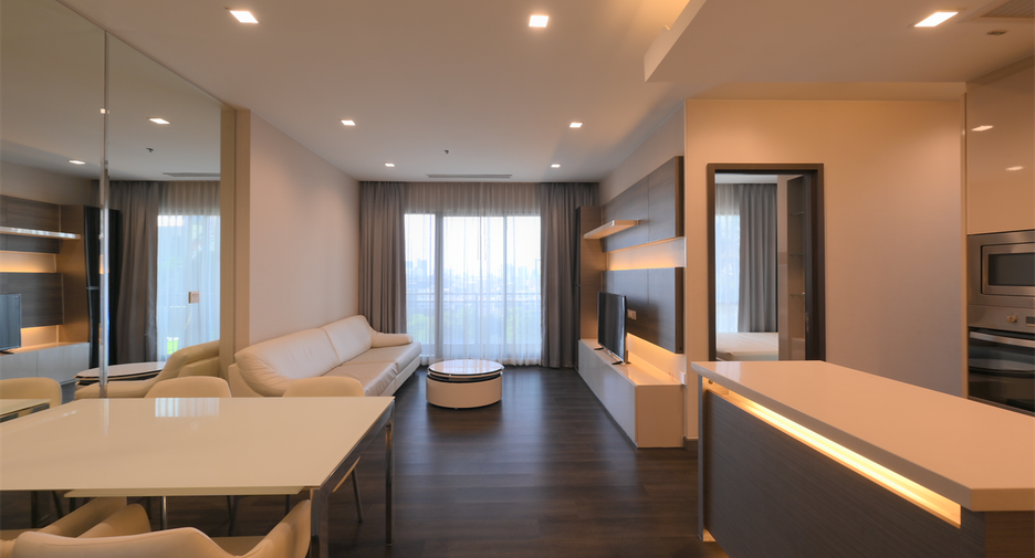 Wohnung zur Miete mit 2 Zimmer in Huai Khwang, Bangkok