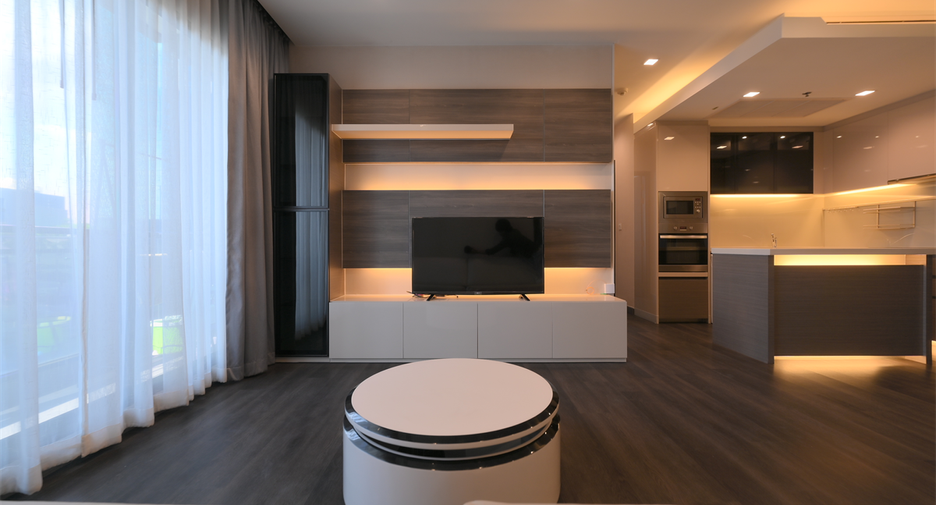 Wohnung zur Miete mit 2 Zimmer in Huai Khwang, Bangkok