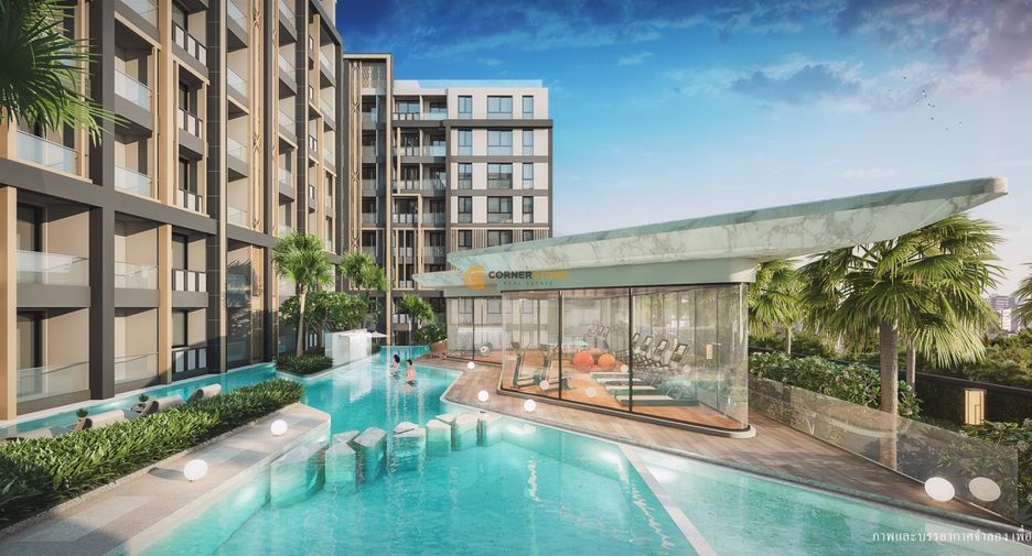 À vendre 1 chambre condo à Jomtien, Pattaya