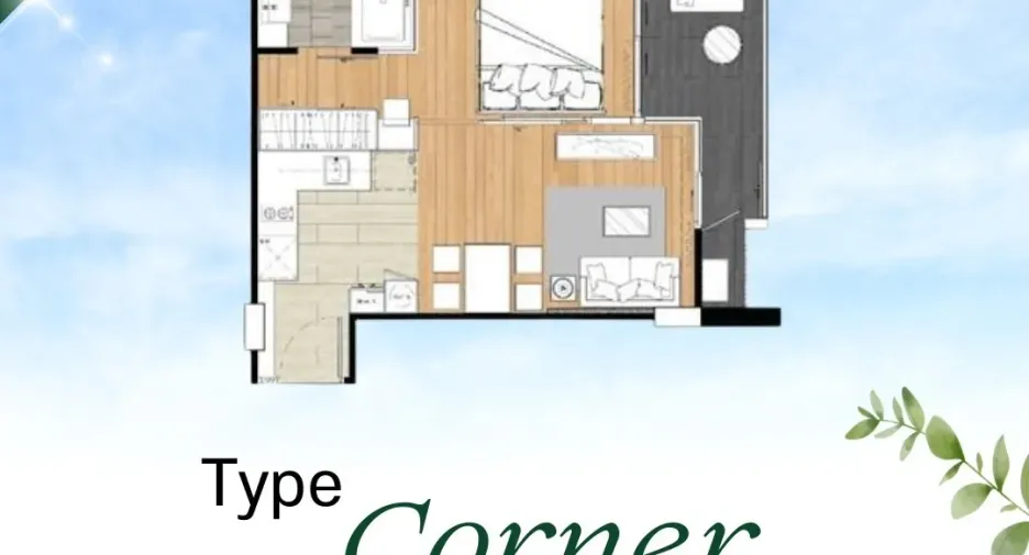 À vendre studio condo à Mueang Rayong, Rayong