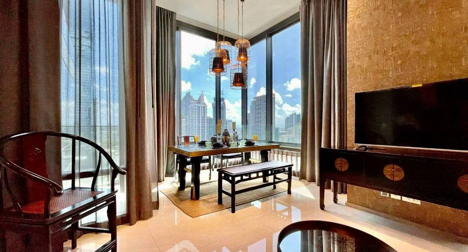 For rent and for sale 2 bedrooms condo in Bang Rak, Bangkok