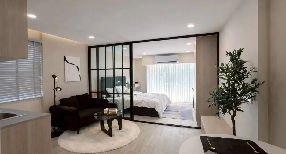 Wohnung zum Kauf mit 1 Zimmer in Bang Kapi, Bangkok