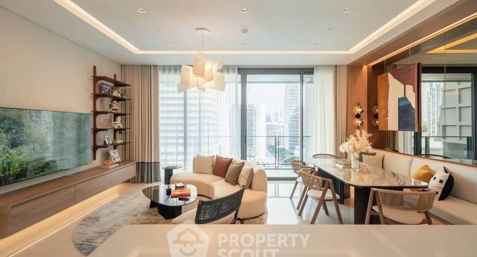 Condo en alquiler de 2 habitaciones en Pathum Wan, Bangkok